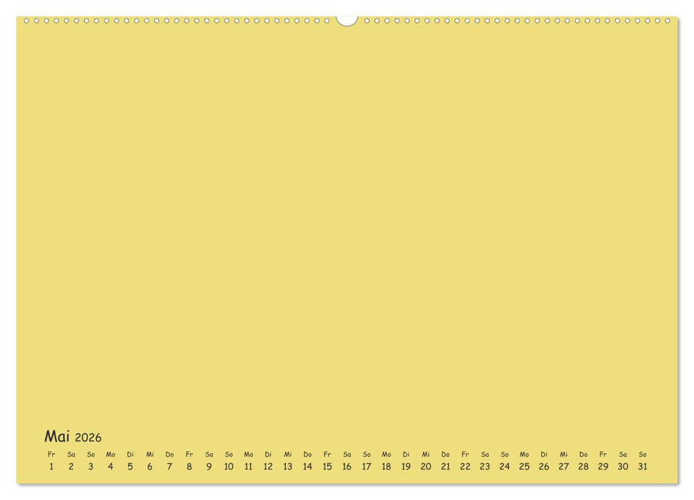 Regenbogen Kinder Bastelkalender - Zum Selbstgestalten - DIY Kreativ-Kalender (CALVENDO Premium Wandkalender 2026)