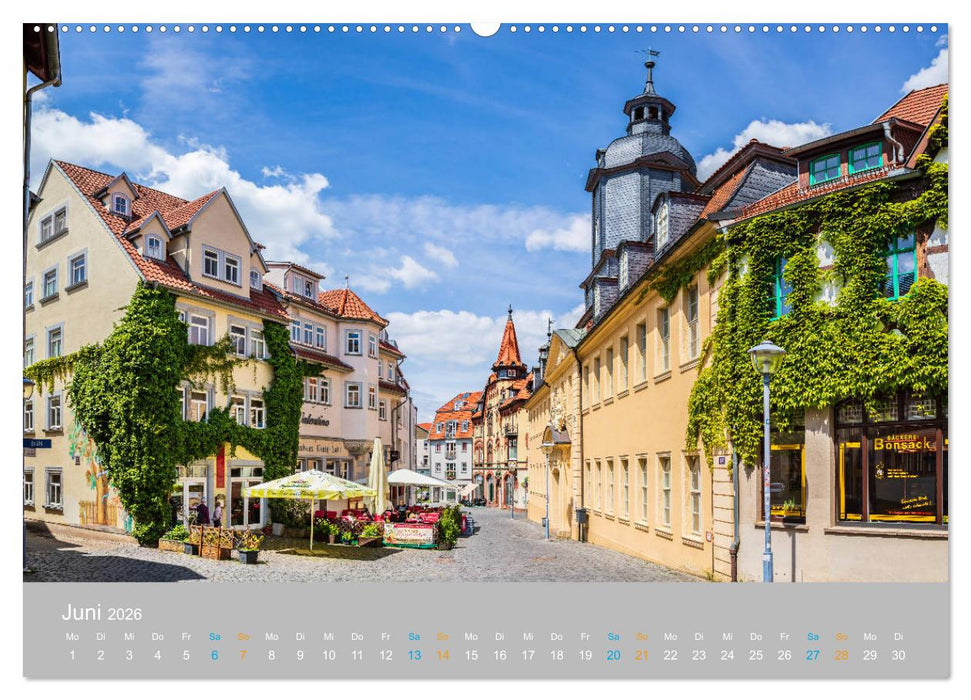 Gotha - zwischen Barock und Renaissance (CALVENDO Premium Wandkalender 2026)