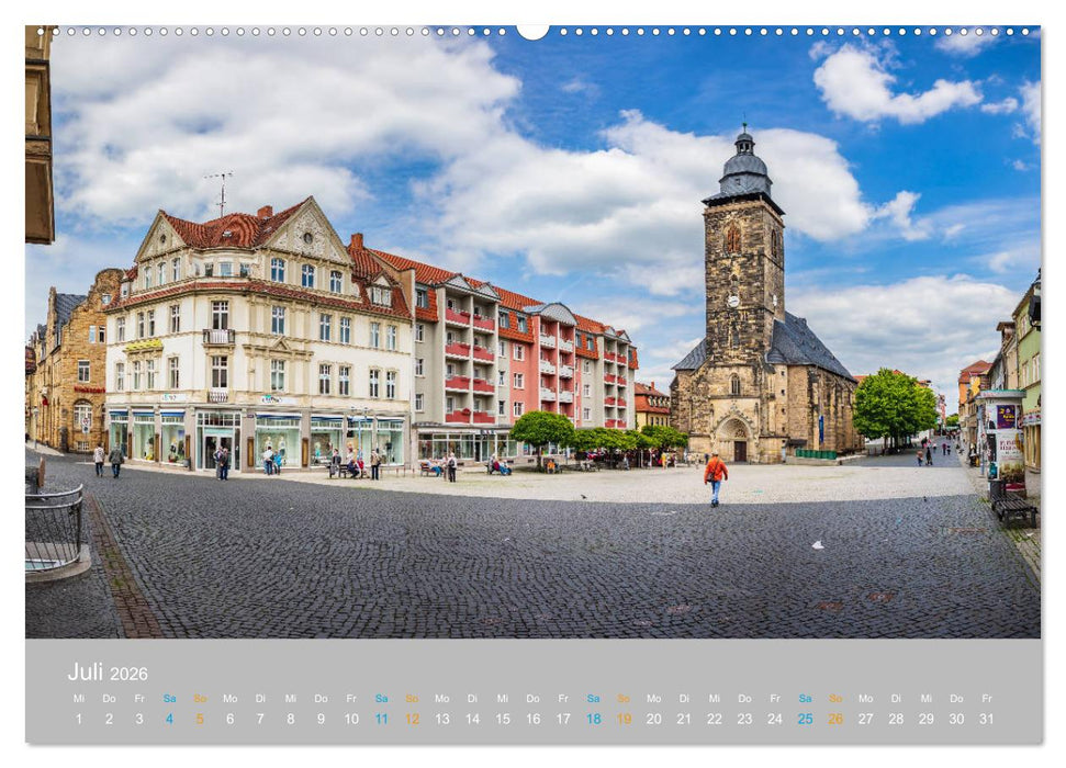 Gotha - zwischen Barock und Renaissance (CALVENDO Premium Wandkalender 2026)