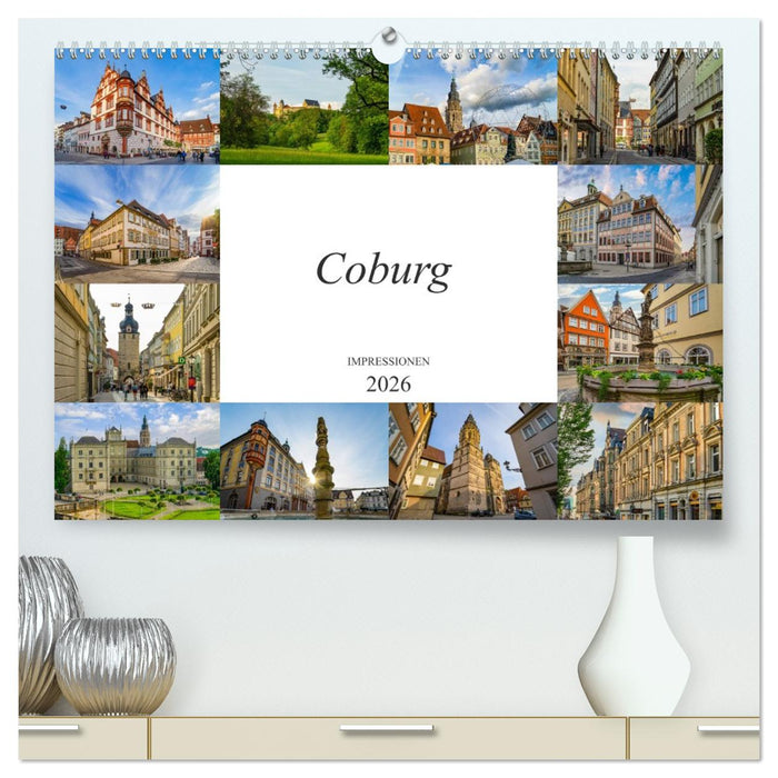 Coburg Impressionen (CALVENDO Premium Wandkalender 2026)