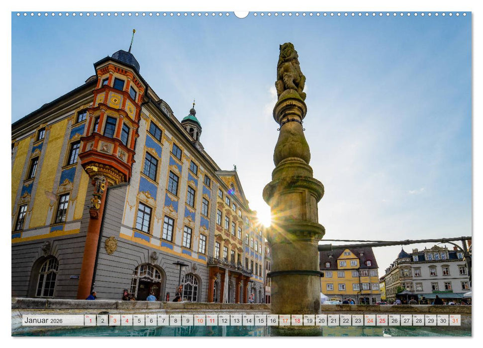 Coburg Impressionen (CALVENDO Premium Wandkalender 2026)