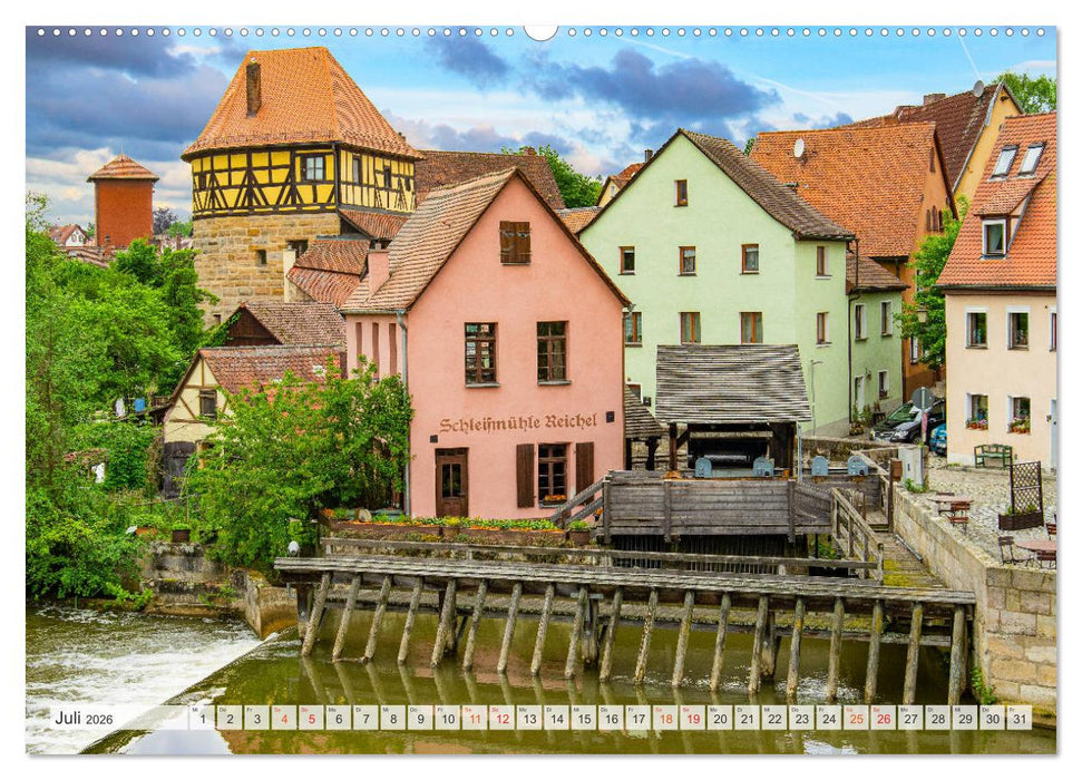 Lauf an der Pegnitz Impressionen (CALVENDO Premium Wandkalender 2026)