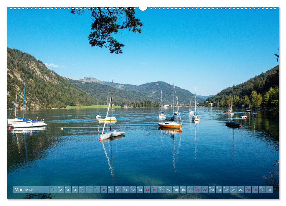 Achensee - im Herzen der Tiroler Alpen (CALVENDO Premium Wandkalender 2026)