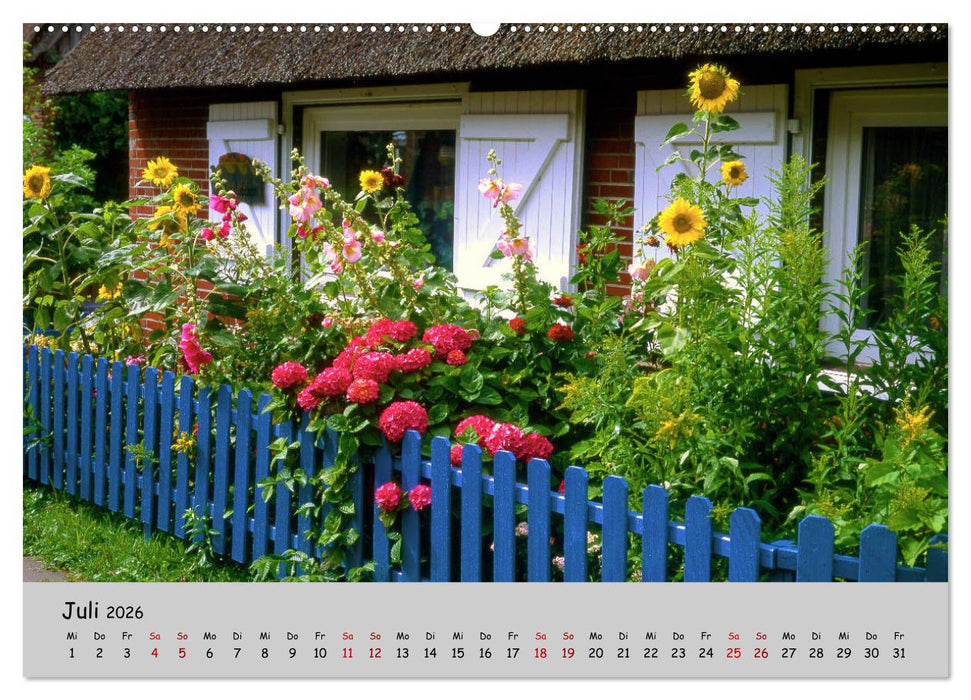 Blumen überall, zur Freude Menschen (CALVENDO Premium Wandkalender 2026)