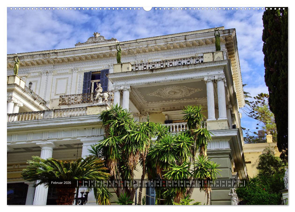 Schönes Korfu (CALVENDO Premium Wandkalender 2026)