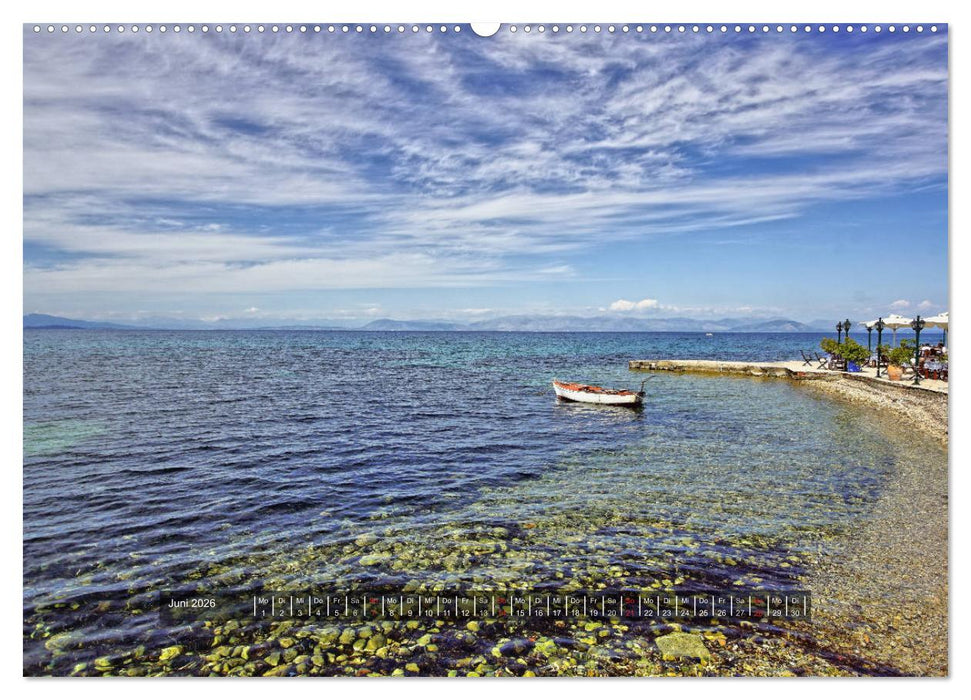 Schönes Korfu (CALVENDO Premium Wandkalender 2026)