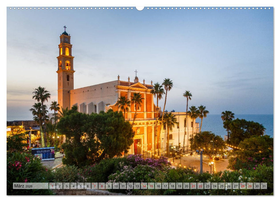 Israel & Palästina - Reise durch das heilige Land (CALVENDO Premium Wandkalender 2026)