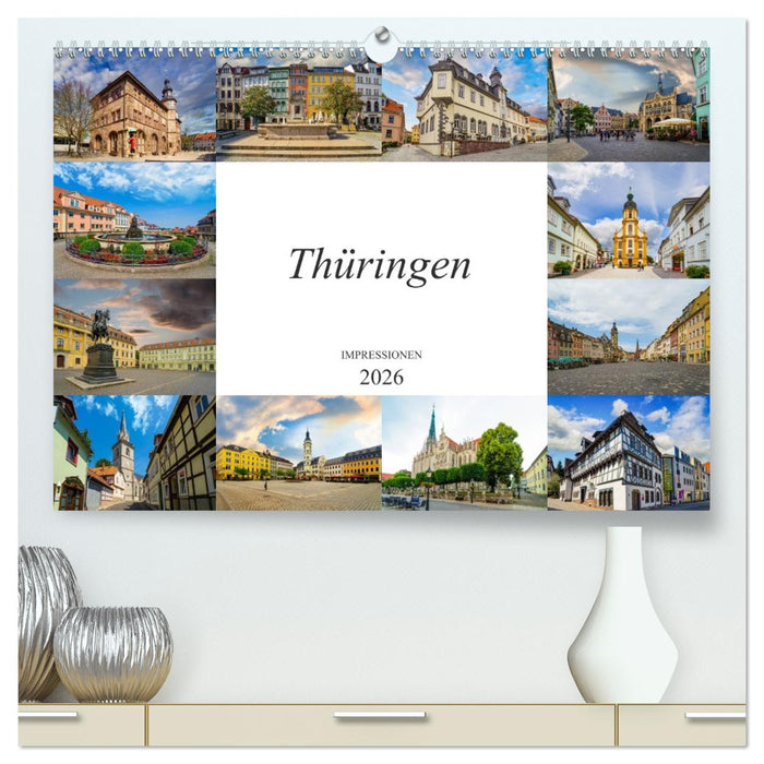 Thüringen Impressionen (CALVENDO Premium Wandkalender 2026)