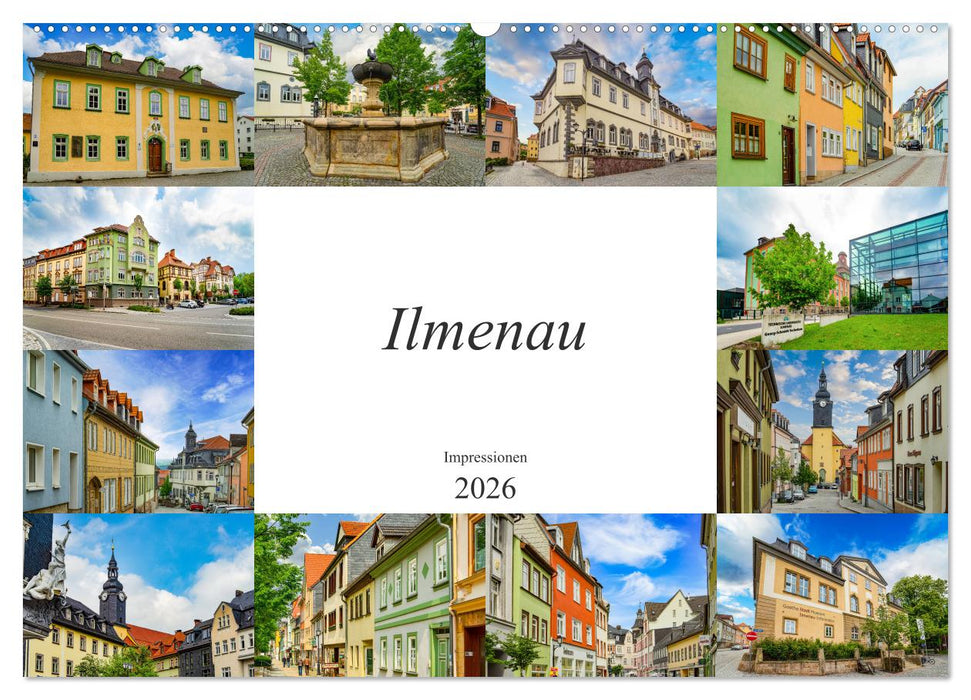 Ilmenau Impressionen (CALVENDO Wandkalender 2026)