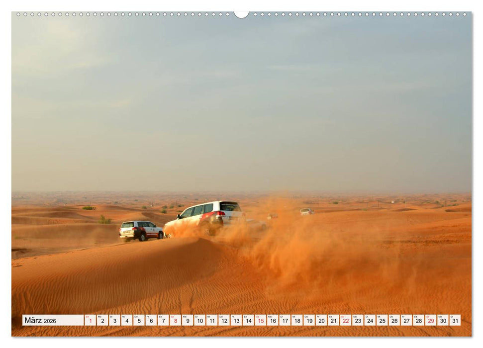 Einzigartiges DUBAI, die Metropole der Superlative (CALVENDO Premium Wandkalender 2026)