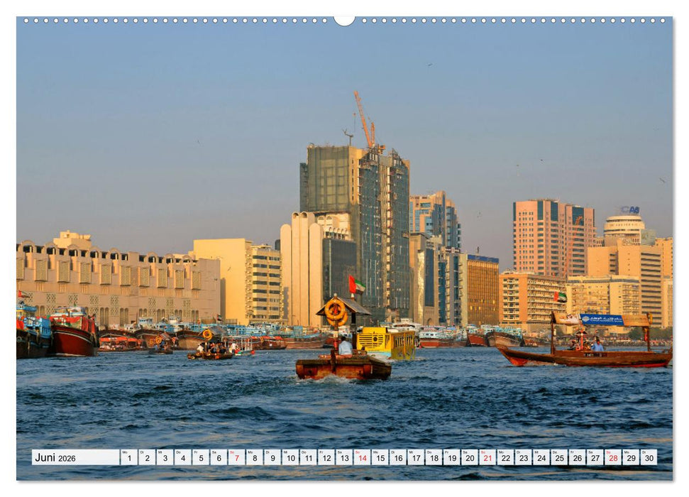 Einzigartiges DUBAI, die Metropole der Superlative (CALVENDO Premium Wandkalender 2026)