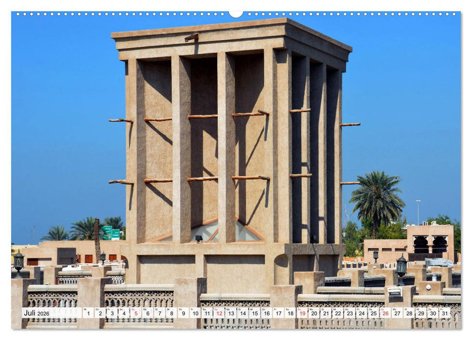 Einzigartiges DUBAI, die Metropole der Superlative (CALVENDO Premium Wandkalender 2026)