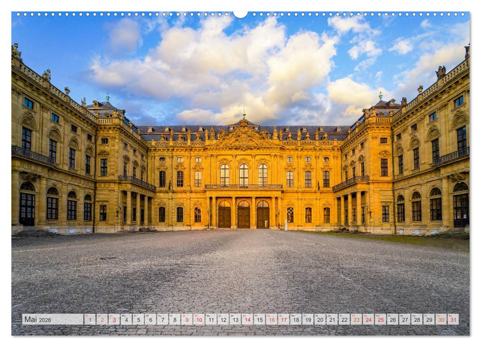 Würzburg Impressionen (CALVENDO Premium Wandkalender 2026)