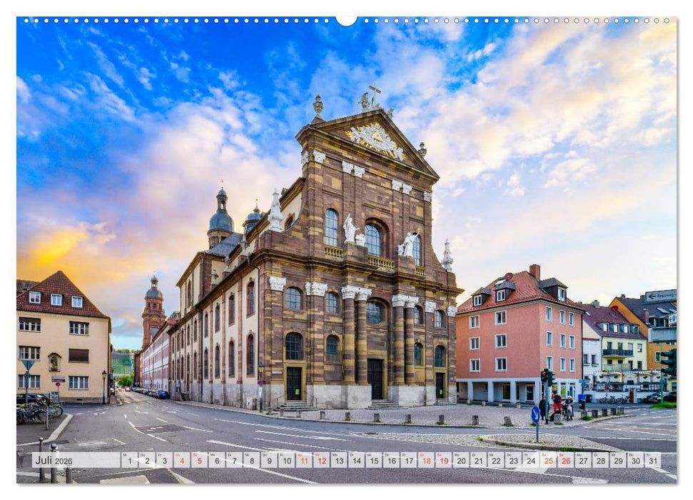 Würzburg Impressionen (CALVENDO Premium Wandkalender 2026)