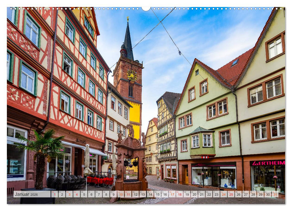 Wertheim Impressionen (CALVENDO Premium Wandkalender 2026)