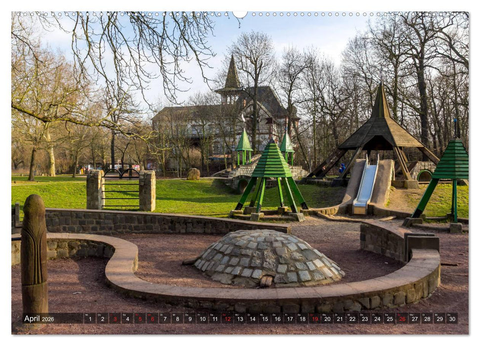 Unterwegs in Halle (CALVENDO Premium Wandkalender 2026)