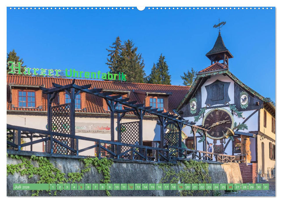 Ein Sommertag in Gernrode (CALVENDO Premium Wandkalender 2026)