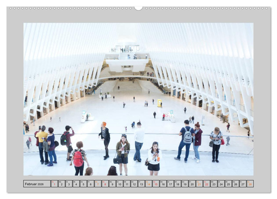 New York – Von Brooklyn zur Grand Central Station (CALVENDO Premium Wandkalender 2026)