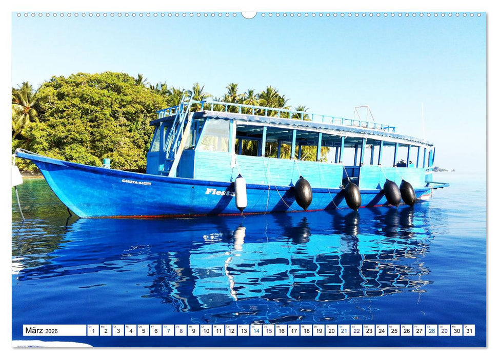 MALEDIVEN Wunderwelt (CALVENDO Premium Wandkalender 2026)