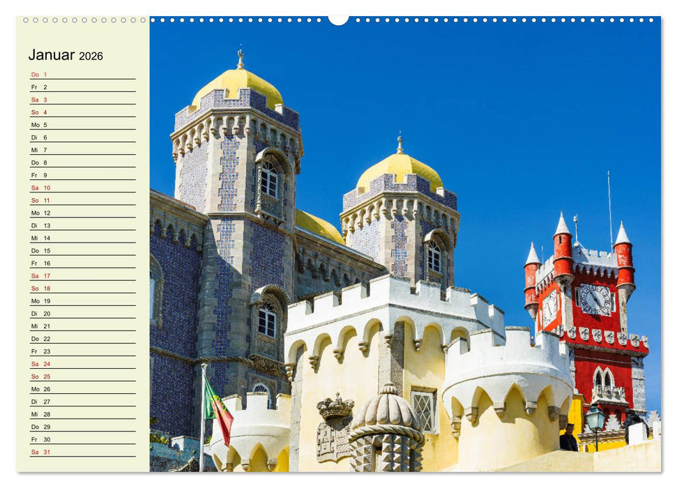 Romantisches Portugal (CALVENDO Premium Wandkalender 2026)