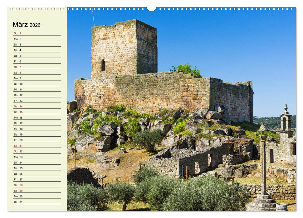 Romantisches Portugal (CALVENDO Premium Wandkalender 2026)