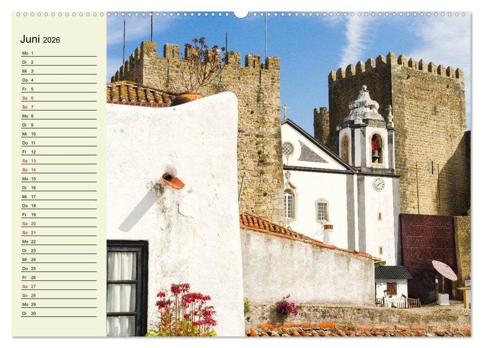 Romantisches Portugal (CALVENDO Premium Wandkalender 2026)