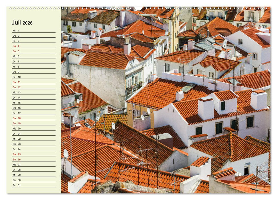 Romantisches Portugal (CALVENDO Premium Wandkalender 2026)