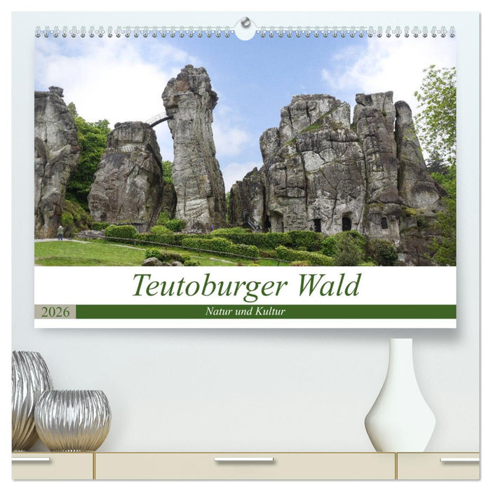Teutoburger Wald - Natur und Kultur (CALVENDO Premium Wandkalender 2026)