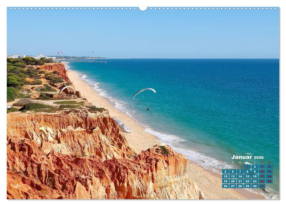 Die Lust am Paragliding (CALVENDO Wandkalender 2026)