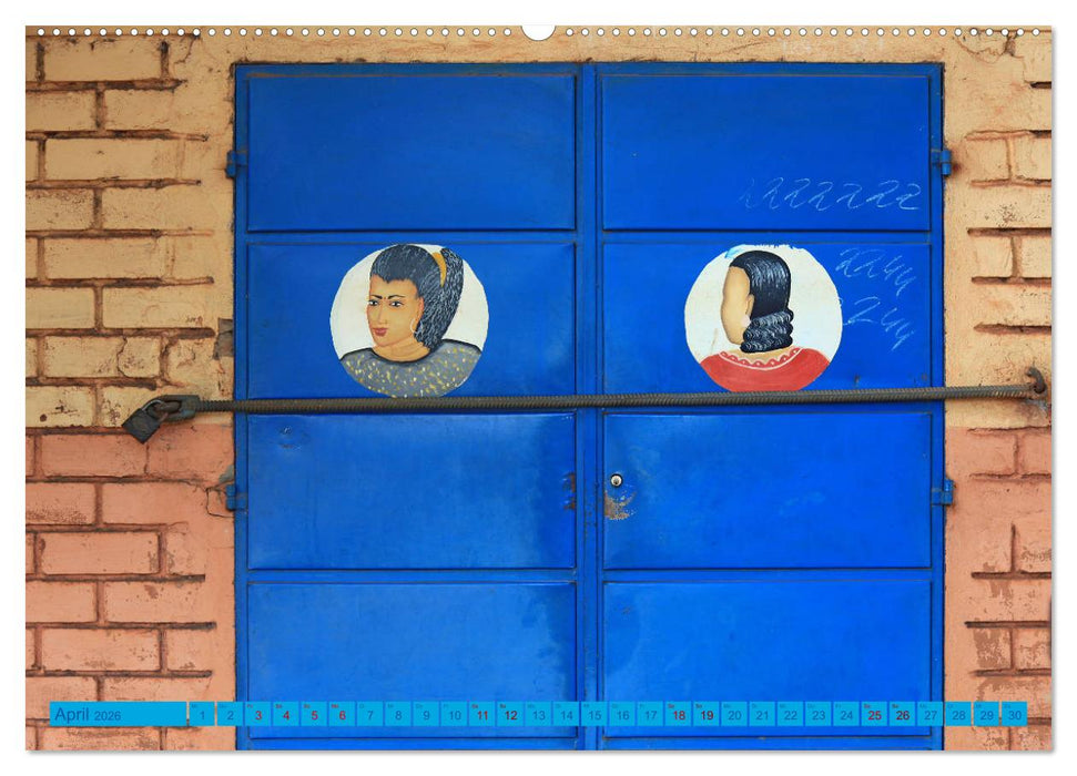 Benin Märkte Farben Voodoo (CALVENDO Premium Wandkalender 2026)