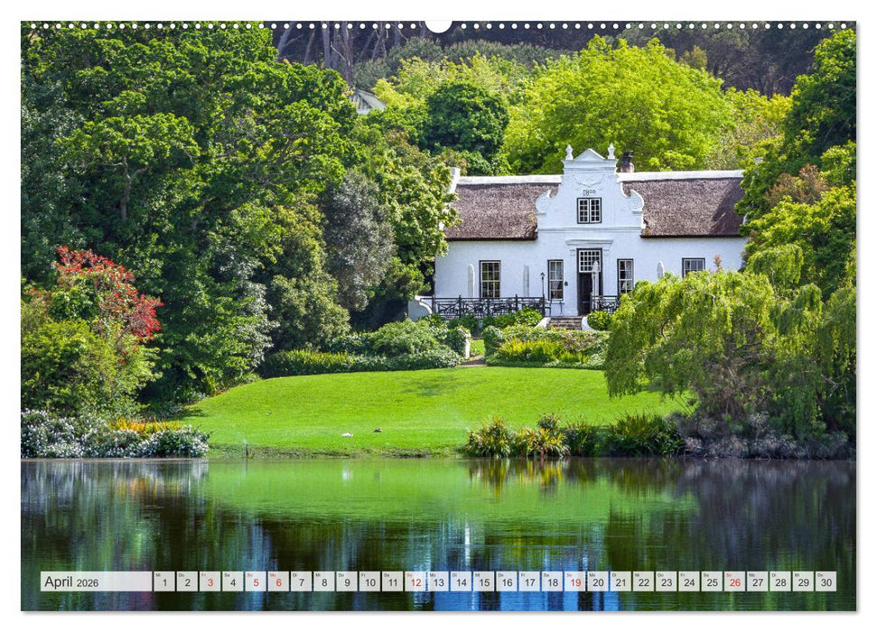 Weingüter Südafrikas, Weinarchitektur zwischen Tradition und Moderne (CALVENDO Wandkalender 2026)