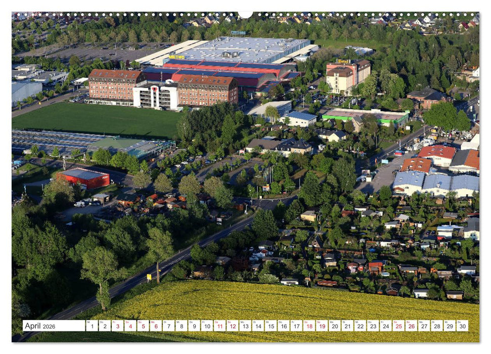 Chemnitz - Von Oben Nach Unten (CALVENDO Premium Wandkalender 2026)