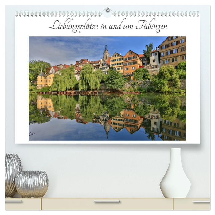 Lieblingsplätze in und um Tübingen (CALVENDO Premium Wandkalender 2026)