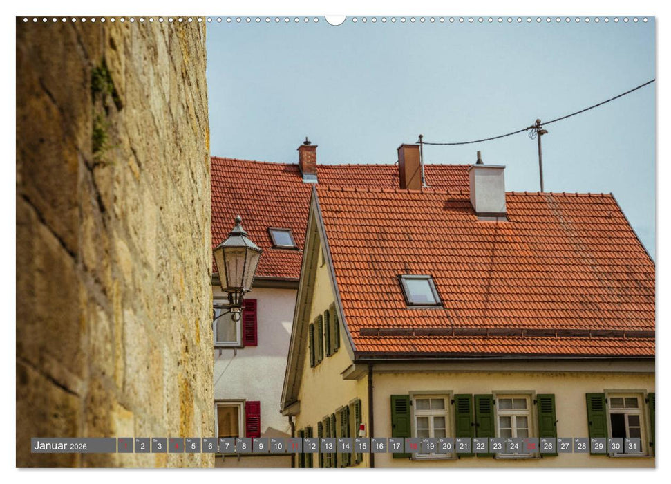 Historisches Nürtingen 2026 (CALVENDO Wandkalender 2026)