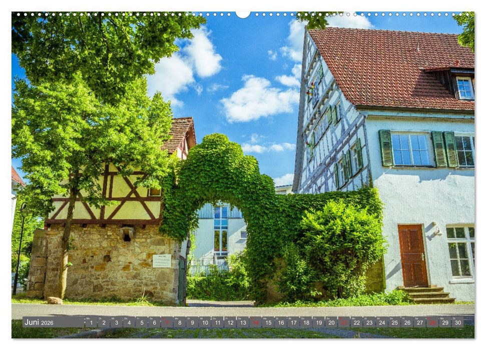 Historisches Nürtingen 2026 (CALVENDO Wandkalender 2026)