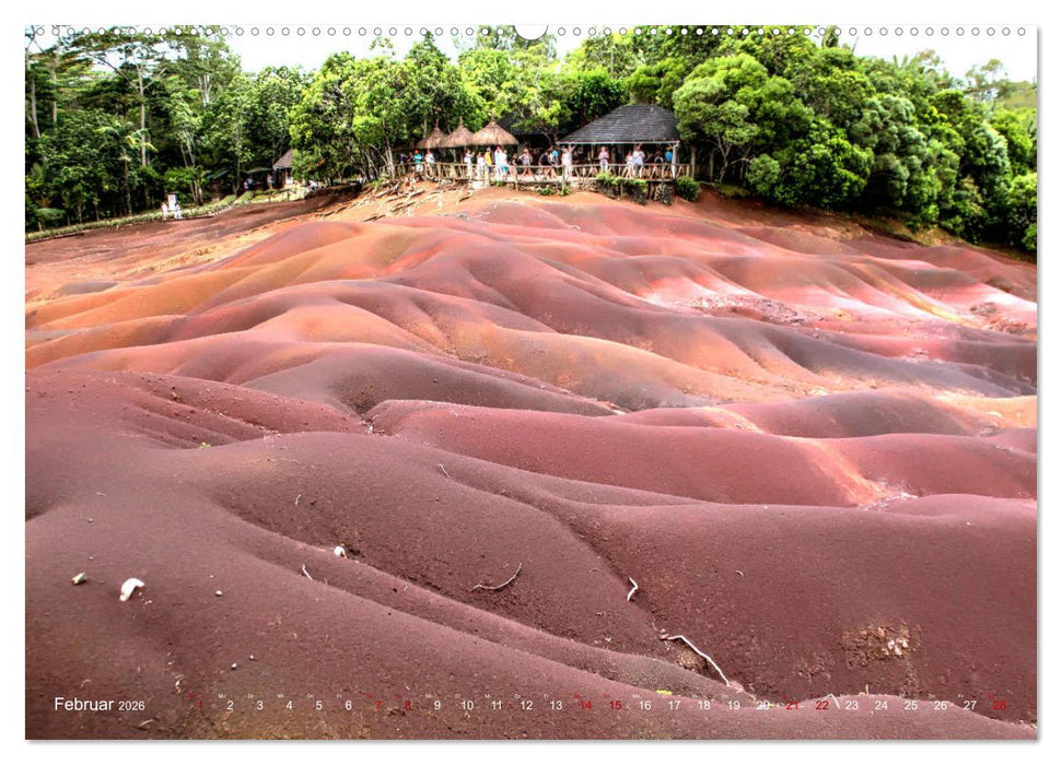 Mauritius - Die Perle im Indischen Ozean (CALVENDO Premium Wandkalender 2026)