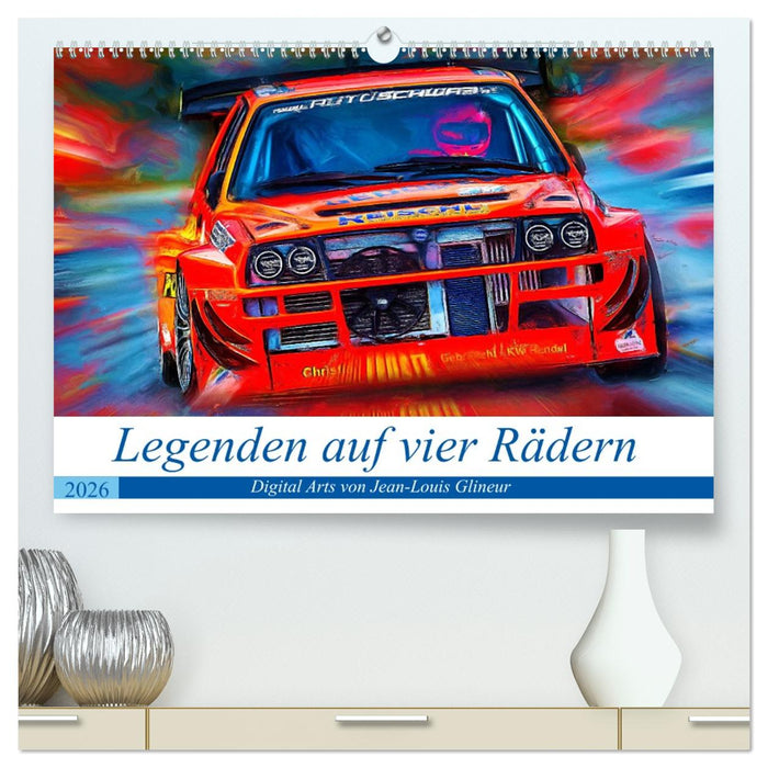 Legenden auf vier Rädern (CALVENDO Premium Wandkalender 2026)