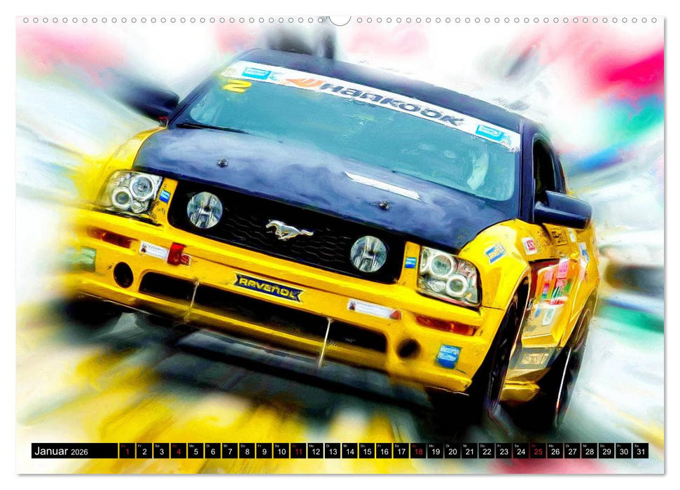 Legenden auf vier Rädern (CALVENDO Premium Wandkalender 2026)