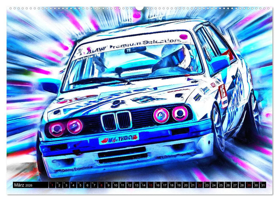 Legenden auf vier Rädern (CALVENDO Premium Wandkalender 2026)