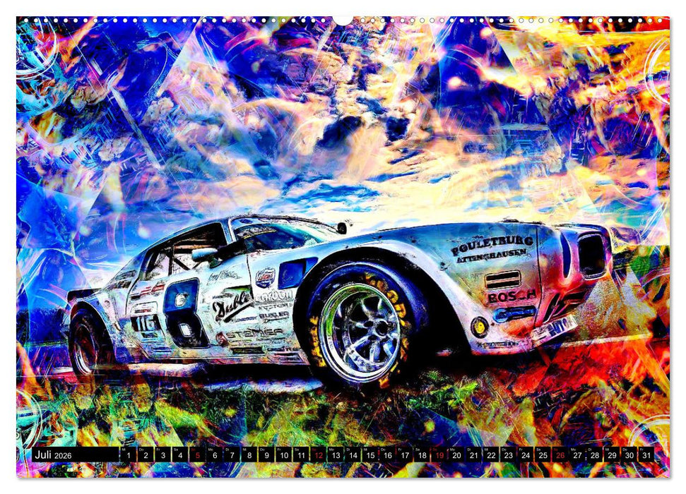 Legenden auf vier Rädern (CALVENDO Premium Wandkalender 2026)