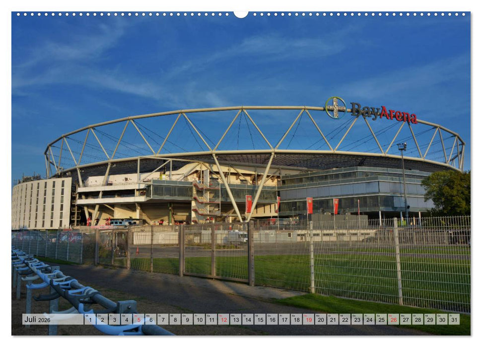 Leverkusen Hitdorf Wiesdorf Opladen (CALVENDO Premium Wandkalender 2026)