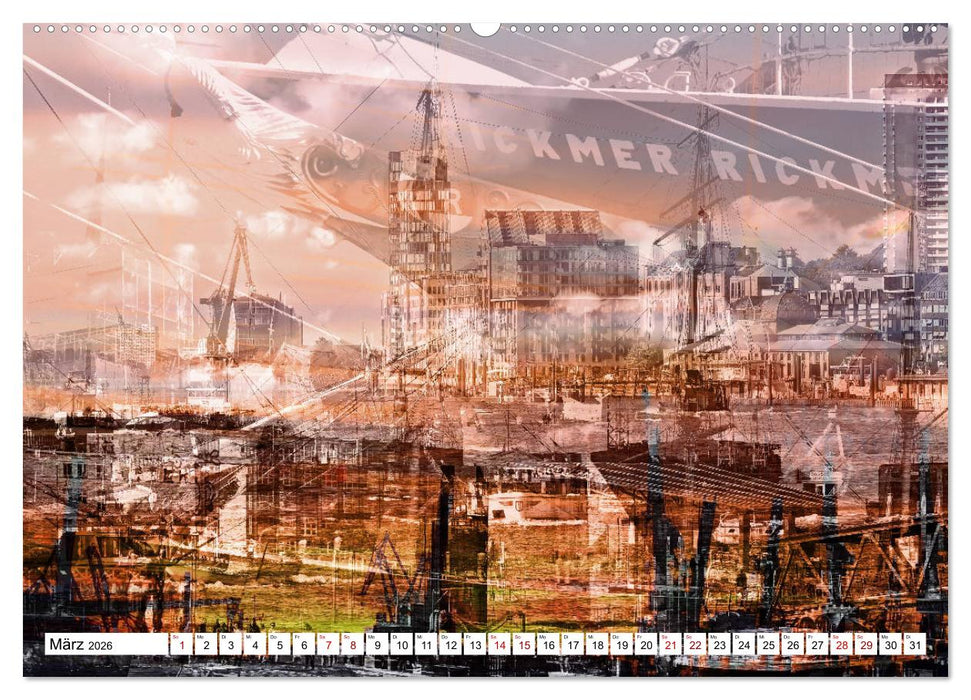 Hamburger GoldArt (CALVENDO Wandkalender 2026)