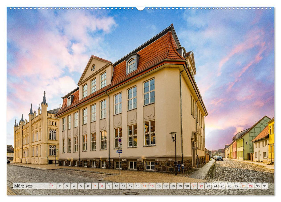 Bützow Impressionen (CALVENDO Premium Wandkalender 2026)