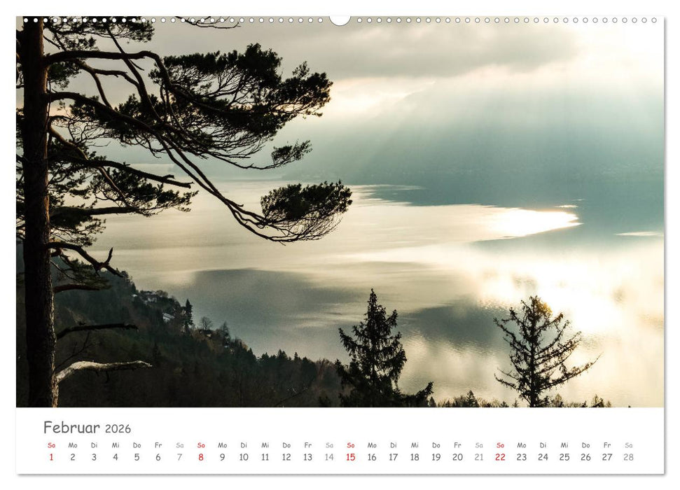Gemma wandern - Wanderungen im Salzkammergut (CALVENDO Premium Wandkalender 2026)
