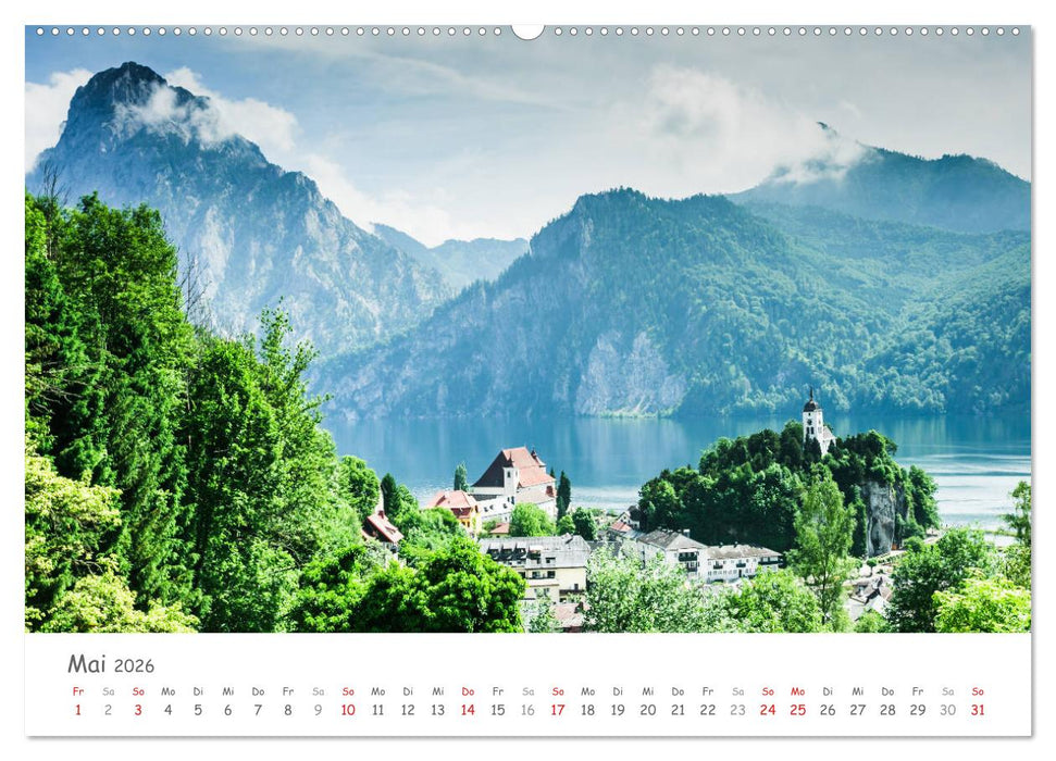 Gemma wandern - Wanderungen im Salzkammergut (CALVENDO Premium Wandkalender 2026)