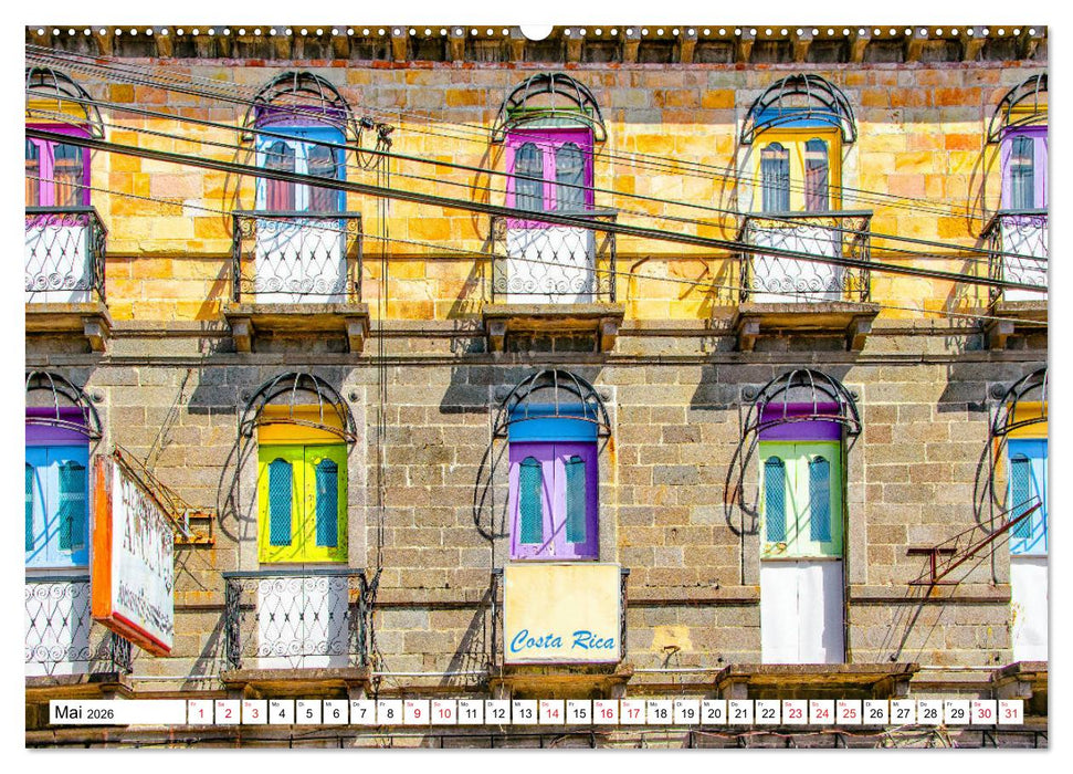 Traumziele Mittelamerikas - Costa Rica, Panama und Kolumbien (CALVENDO Premium Wandkalender 2026)