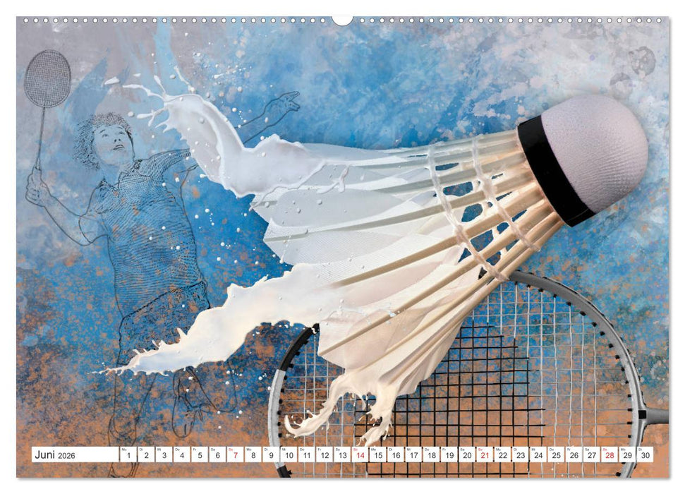 SPORT trifft SPLASH - normal war gestern (CALVENDO Premium Wandkalender 2026)