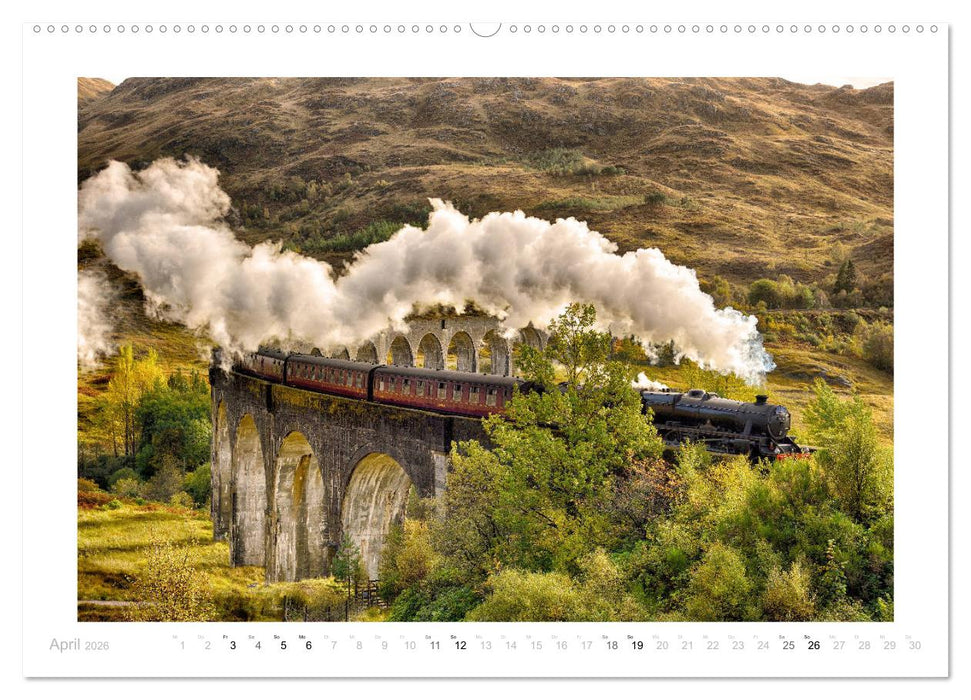 Schottland - Ein Roadtrip durch die herbstlichen Highlands (CALVENDO Wandkalender 2026)