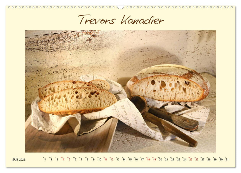 Mein liebstes Brot (CALVENDO Premium Wandkalender 2026)