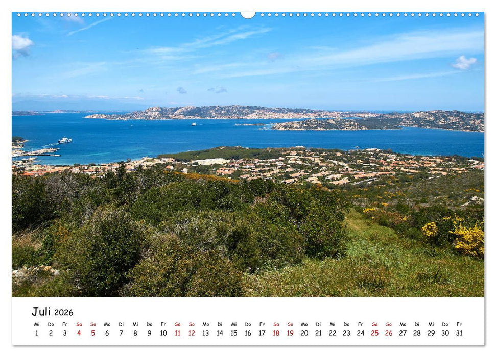 Sardinien - Ein Stück Karibik im Mittelmeer (CALVENDO Premium Wandkalender 2026)